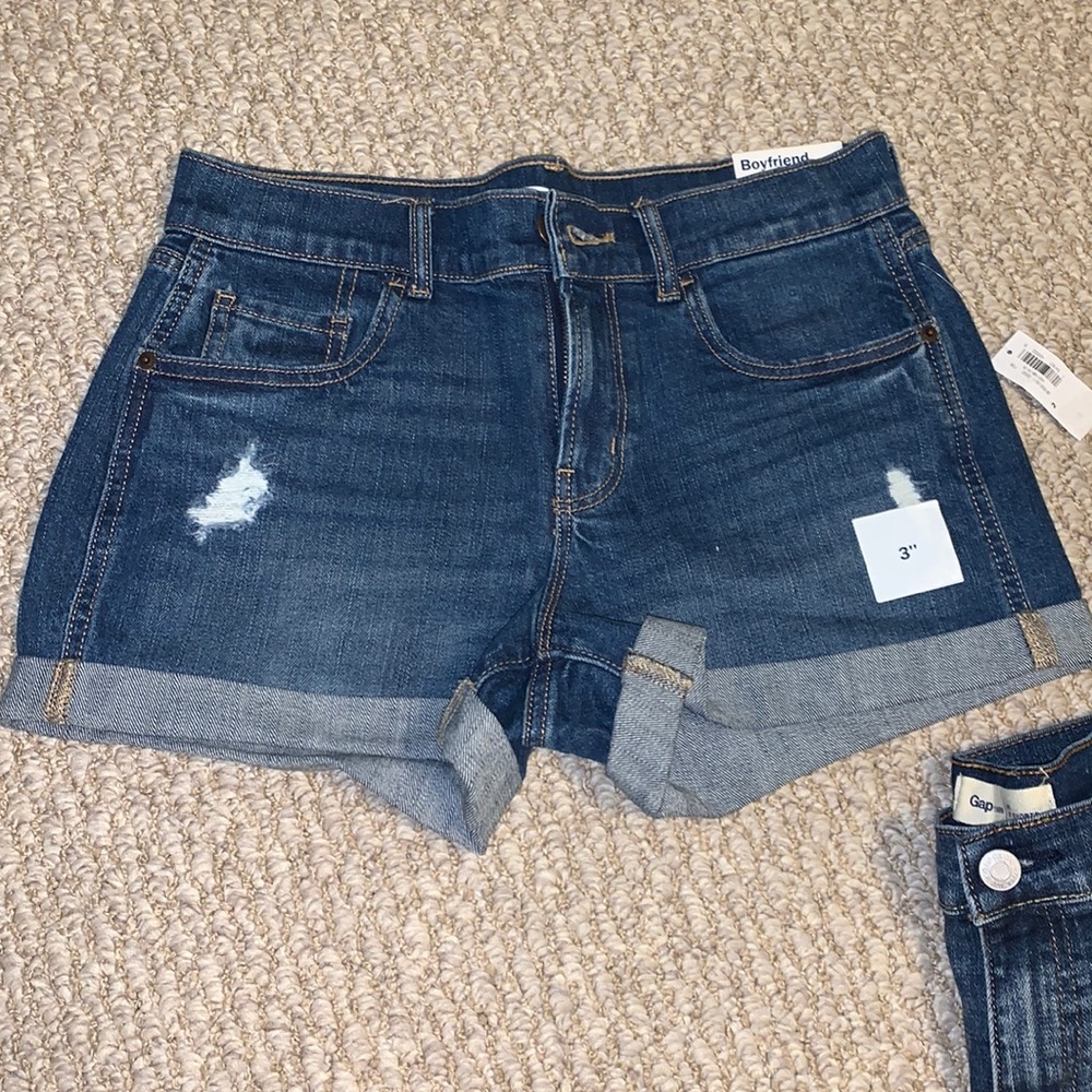 old navy boyfriend jean shorts